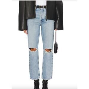 Agolde 90s Pinch Mid Rise Straight Leg Denim Jeans 27 Fall Capsule Vacation Easy